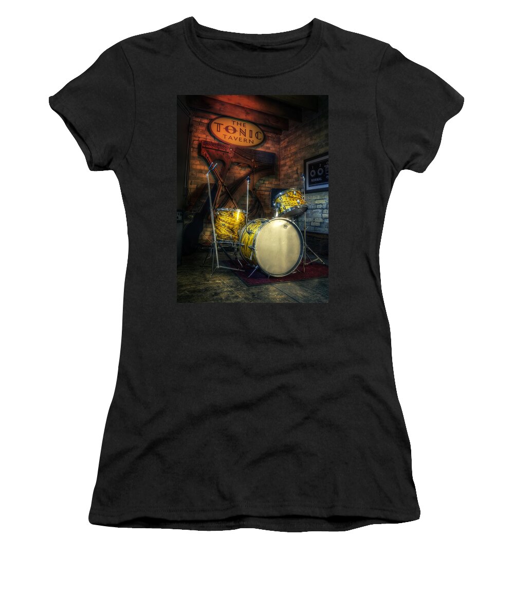 Drums Women's T-Shirt featuring the photograph The Tonic Tavern by Scott Norris