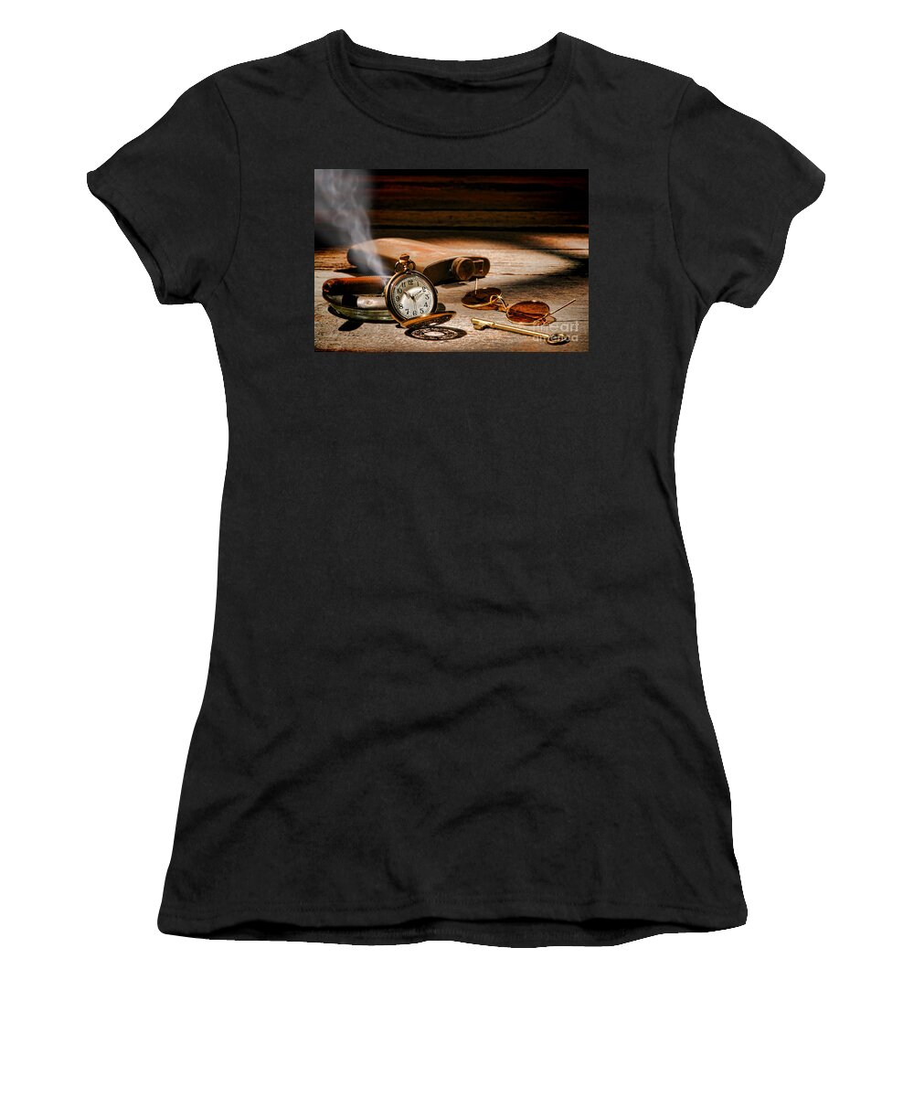 Traveler Women's T-Shirt featuring the photograph The Traveler by Olivier Le Queinec