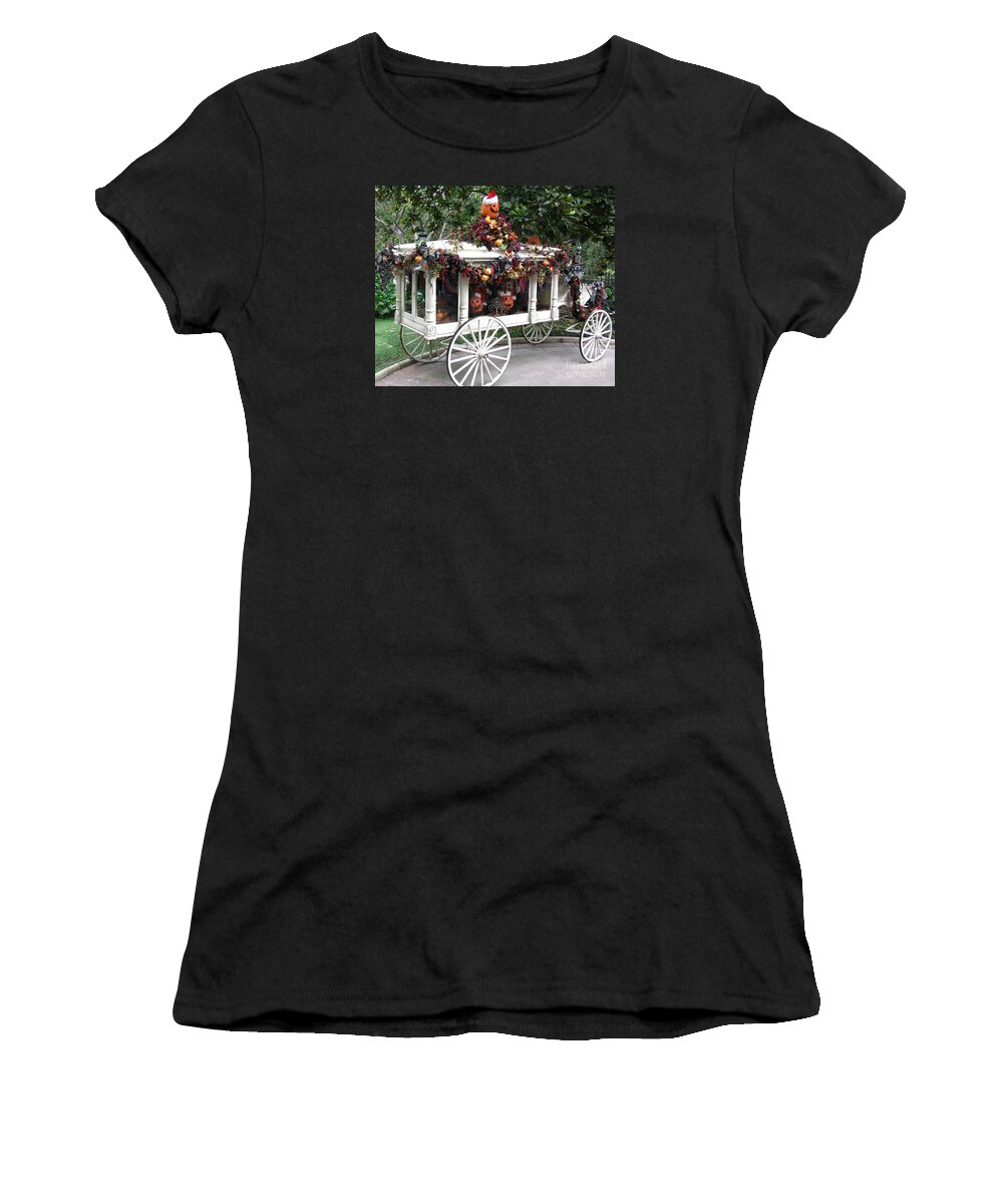Hearse Women's T-Shirt featuring the photograph Time For Re-Hearsal by Vivian Martin