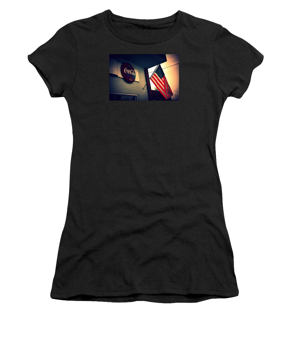 Usa Women's T-Shirt featuring the photograph Two American Favorites by Lisa Wooten