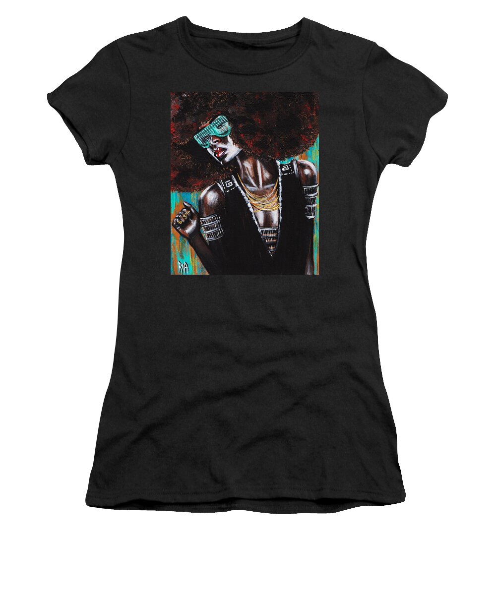 Artbyria Women's T-Shirt featuring the photograph Unbreakable by Artist RiA