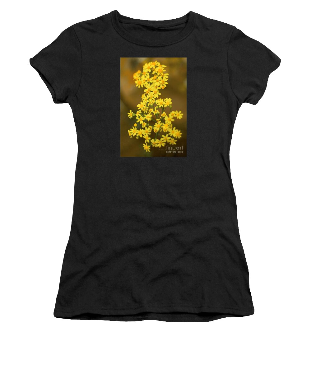 Vertical Women's T-Shirt featuring the photograph Unknown Flower by Richard J Thompson 