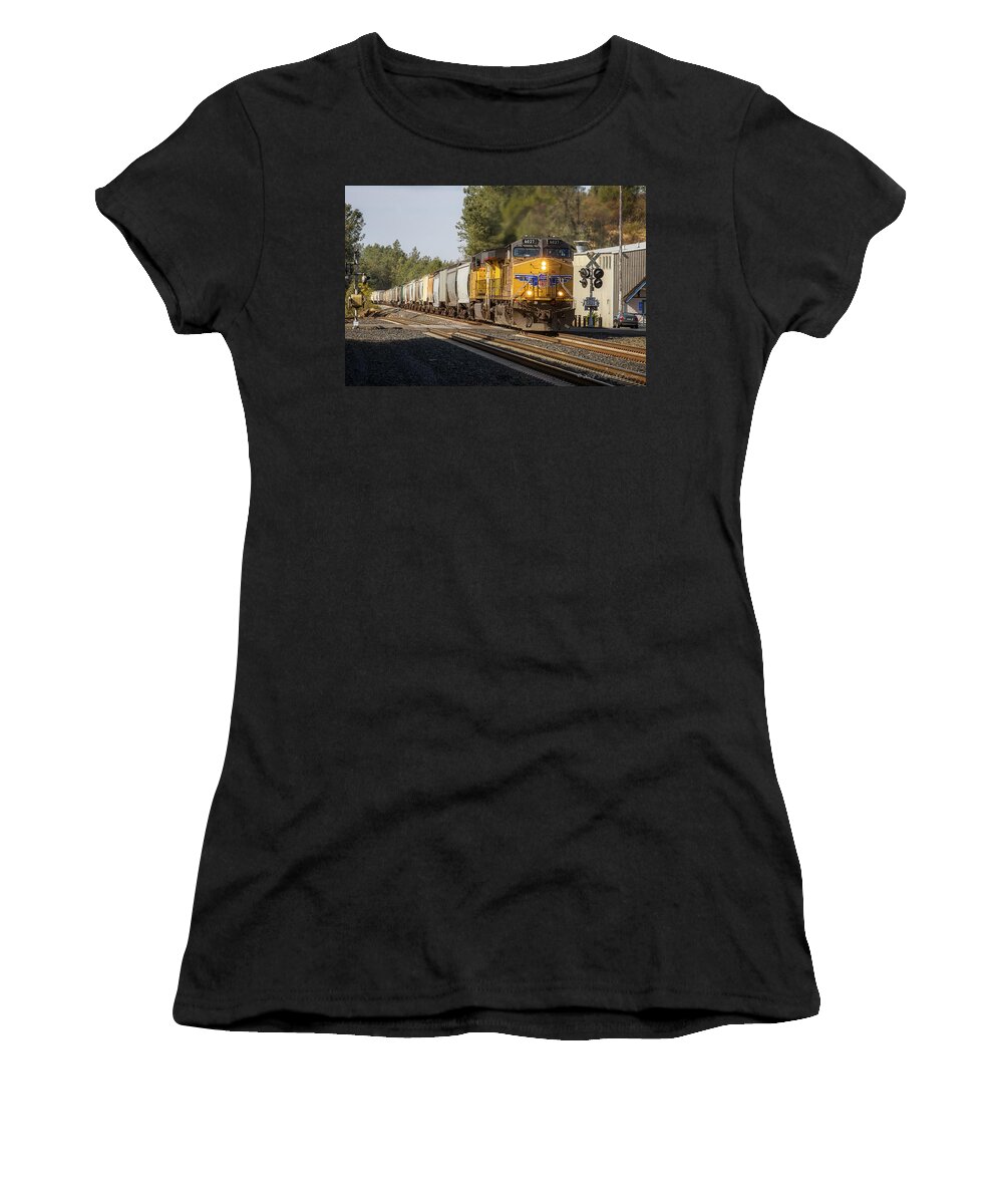California Women's T-Shirt featuring the photograph Up 6027 by Jim Thompson