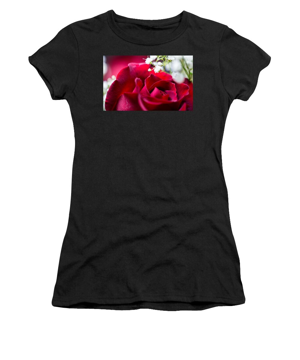 Rose Women's T-Shirt featuring the photograph Valentine by Alex Lapidus