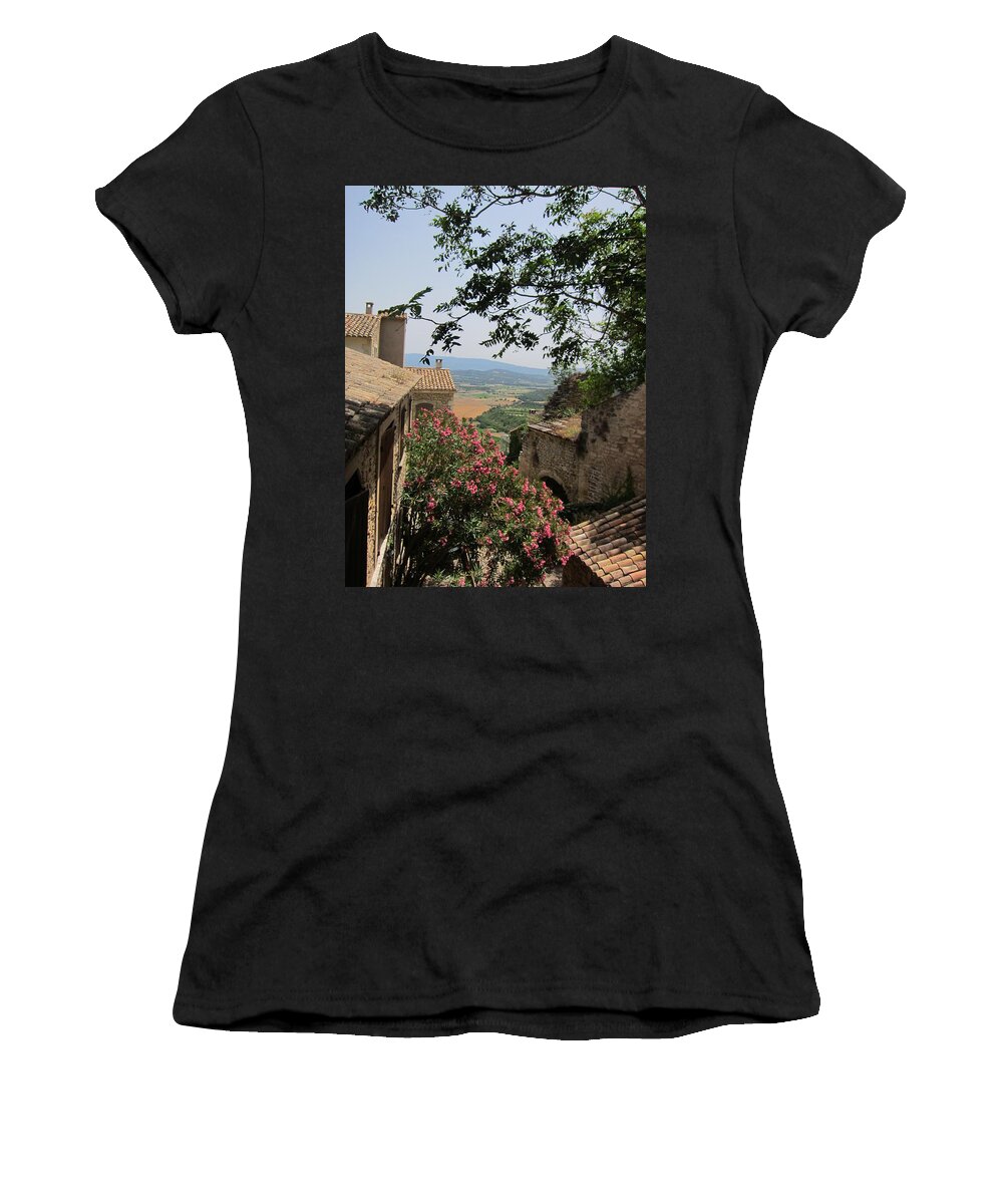 Village Women's T-Shirt featuring the photograph Village Vista 1 by Pema Hou