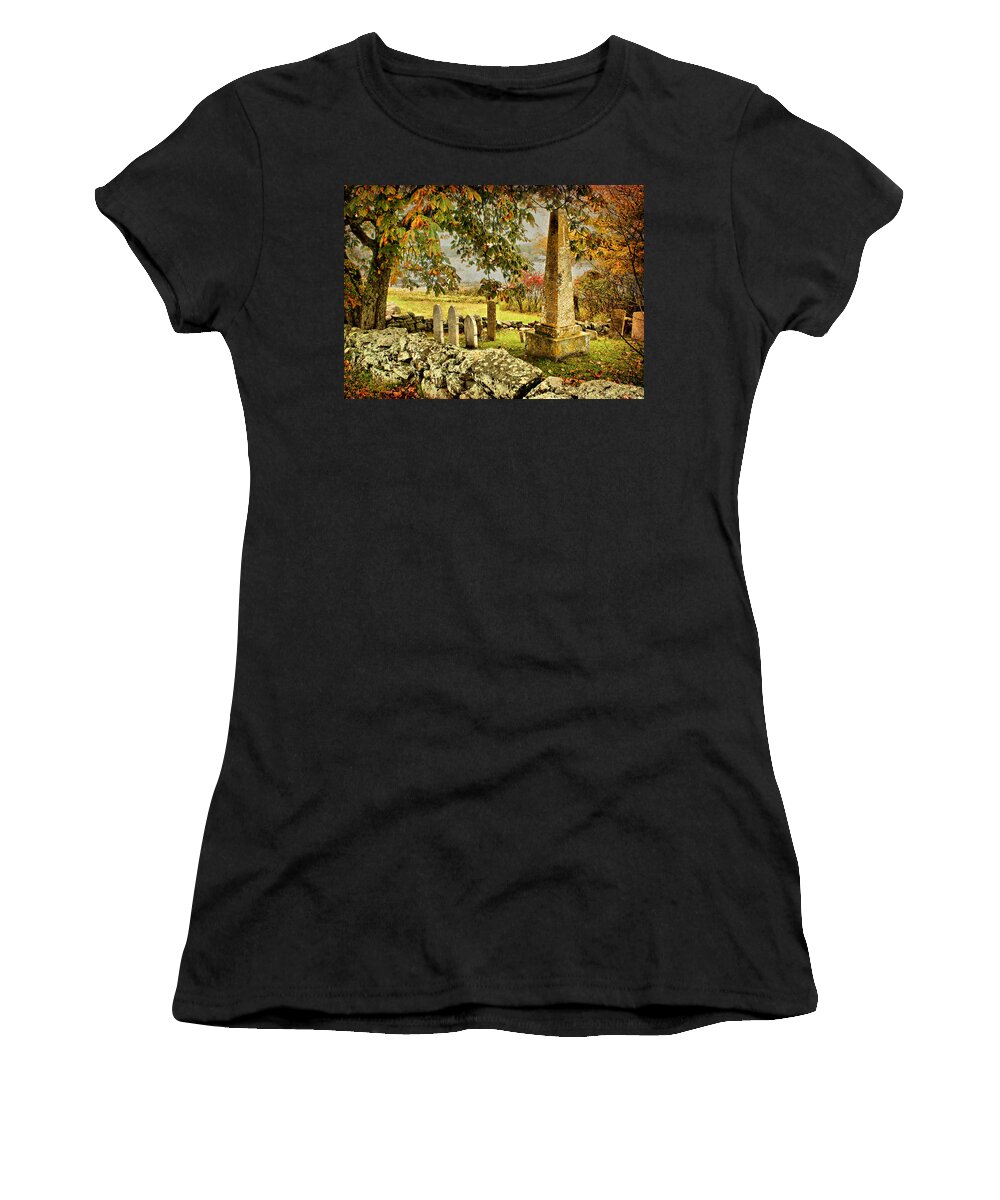 Fall Women's T-Shirt featuring the photograph Visiting History by Nikolyn McDonald