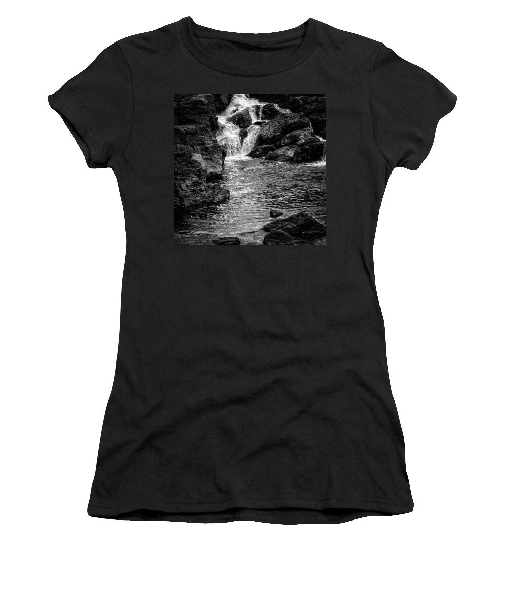 Waterfall Women's T-Shirt featuring the photograph Waterfalls Number 8 by Bob Orsillo