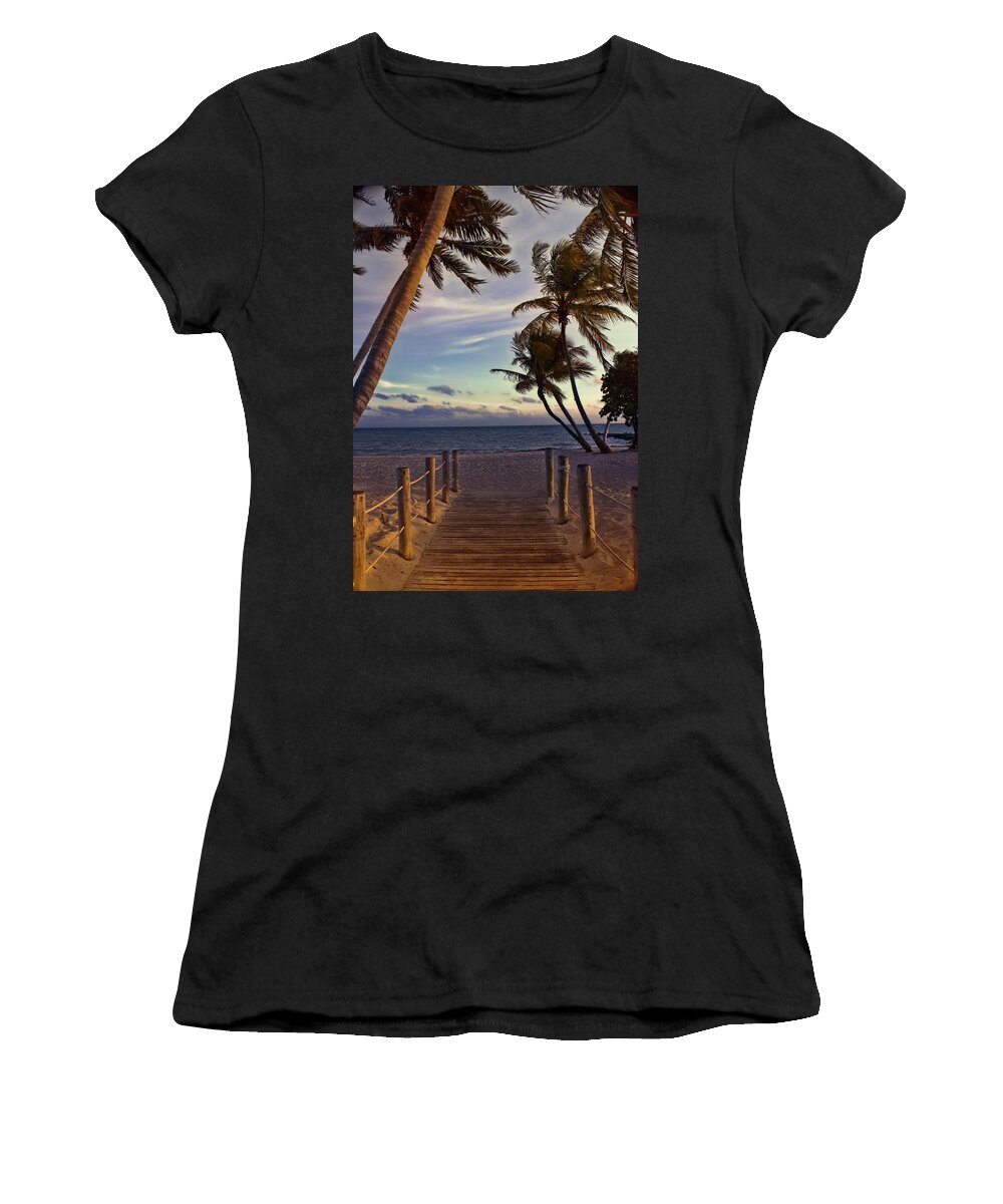 Vintage Women's T-Shirt featuring the photograph We had it all just like Bogie and Bacall by Ellen Heaverlo