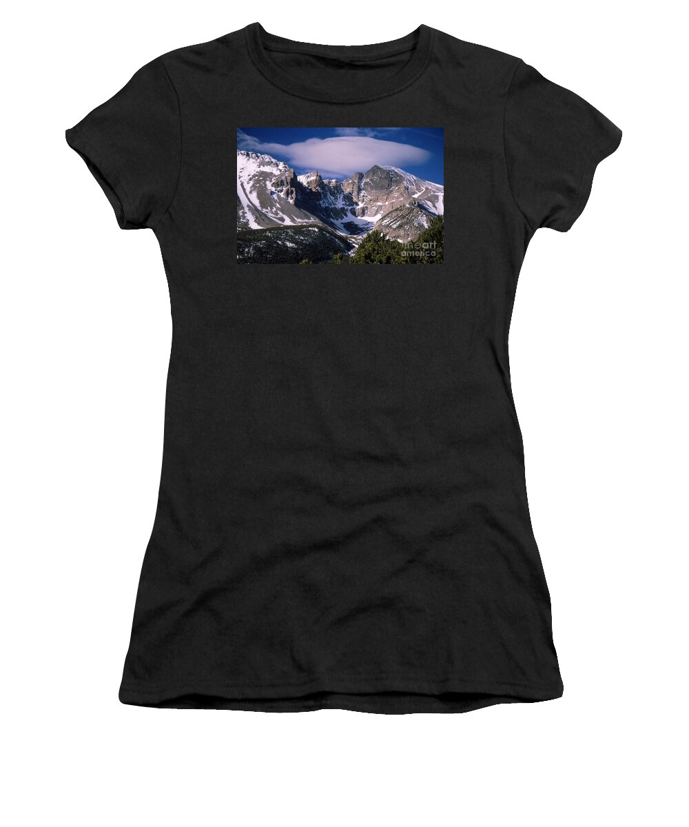 Great Basin National Park Women's T-Shirt featuring the photograph Wheeler Peak by Mark Newman
