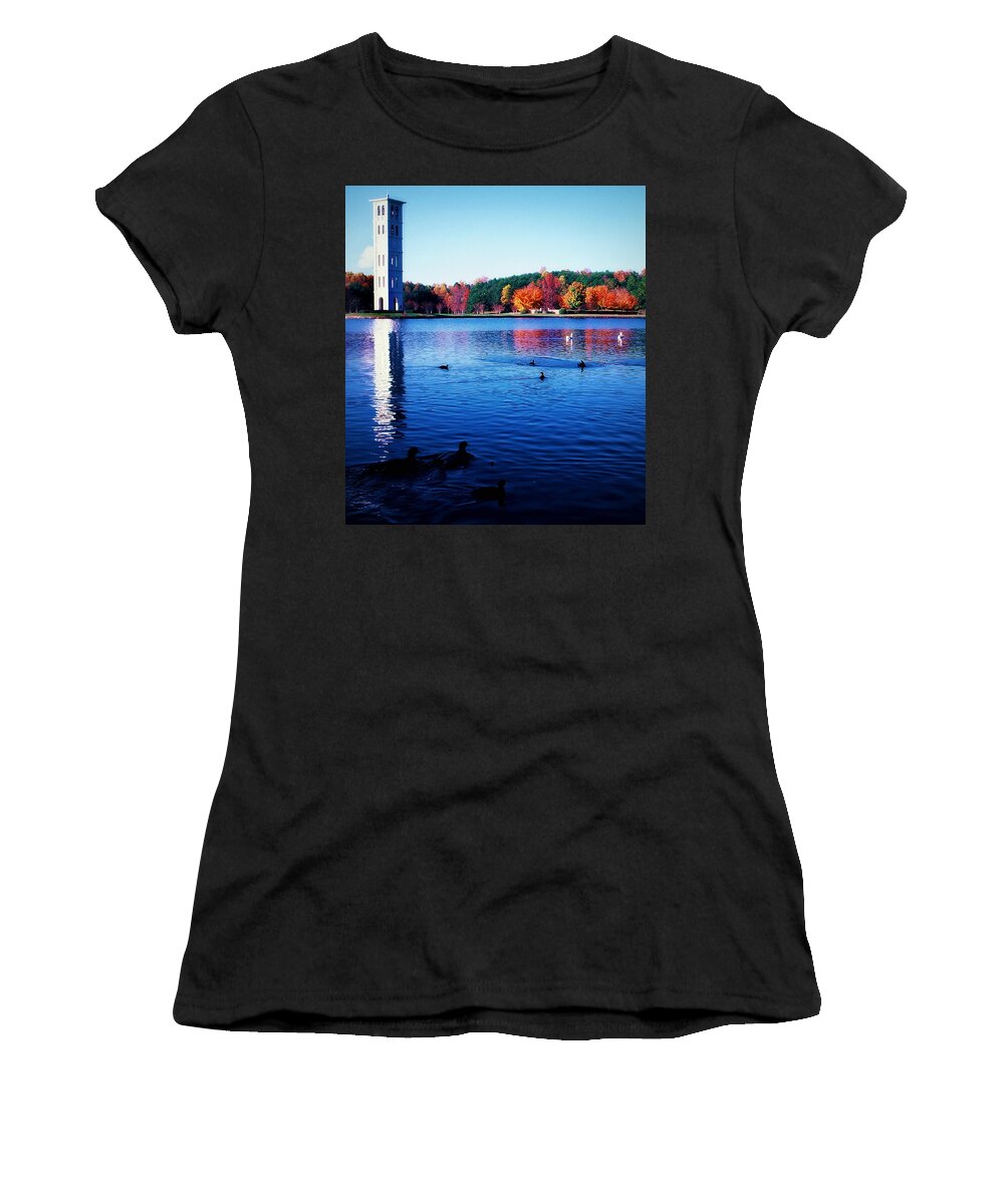 Fine Art Women's T-Shirt featuring the While Listening To Vivaldi by Rodney Lee Williams