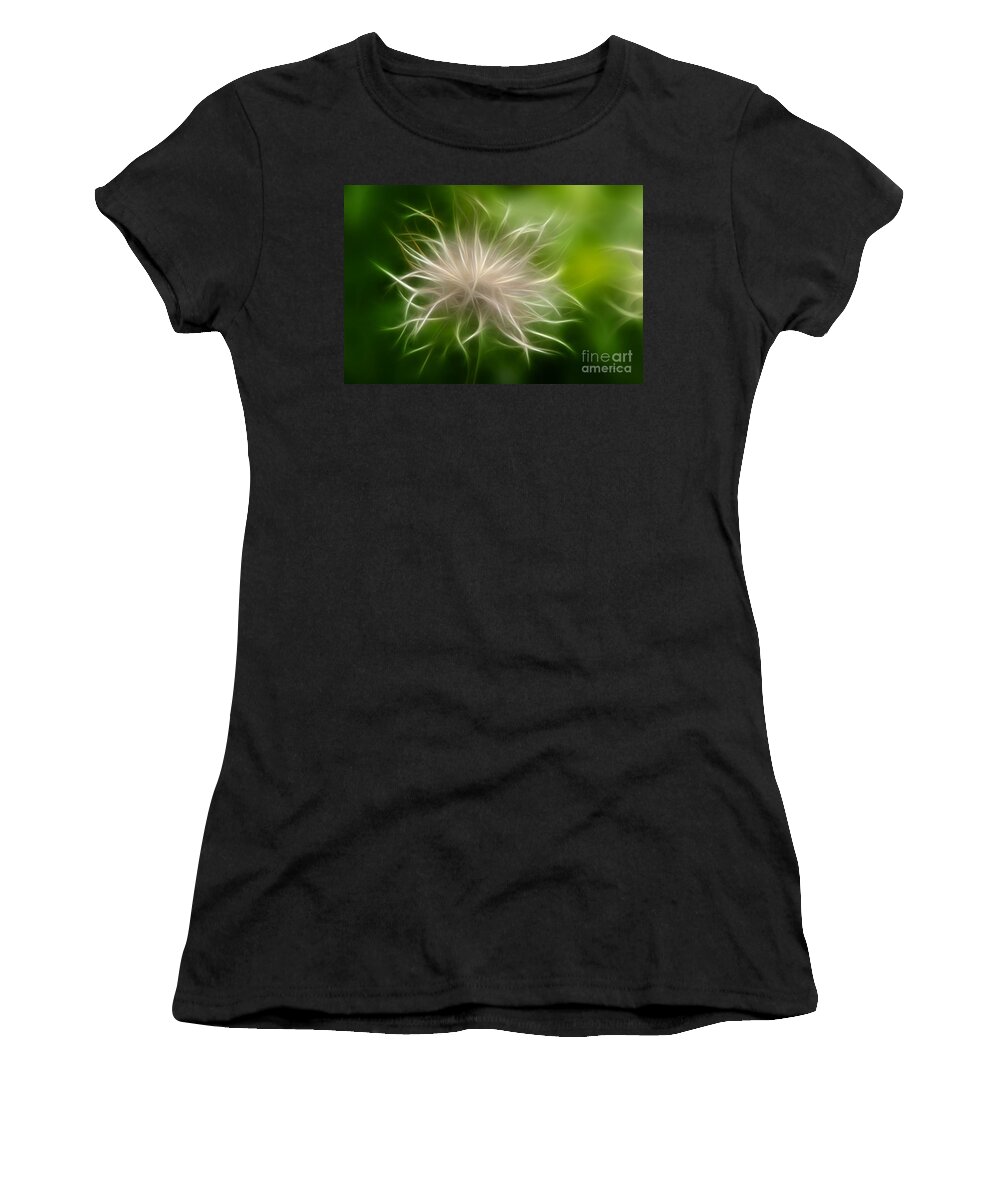 Weed Women's T-Shirt featuring the digital art Whisper by Teresa Zieba