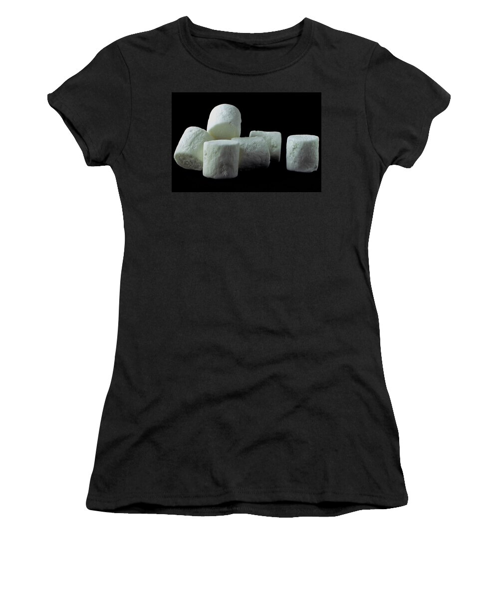 Cooking Women's T-Shirt featuring the photograph White Marshmallows by Romulo Yanes