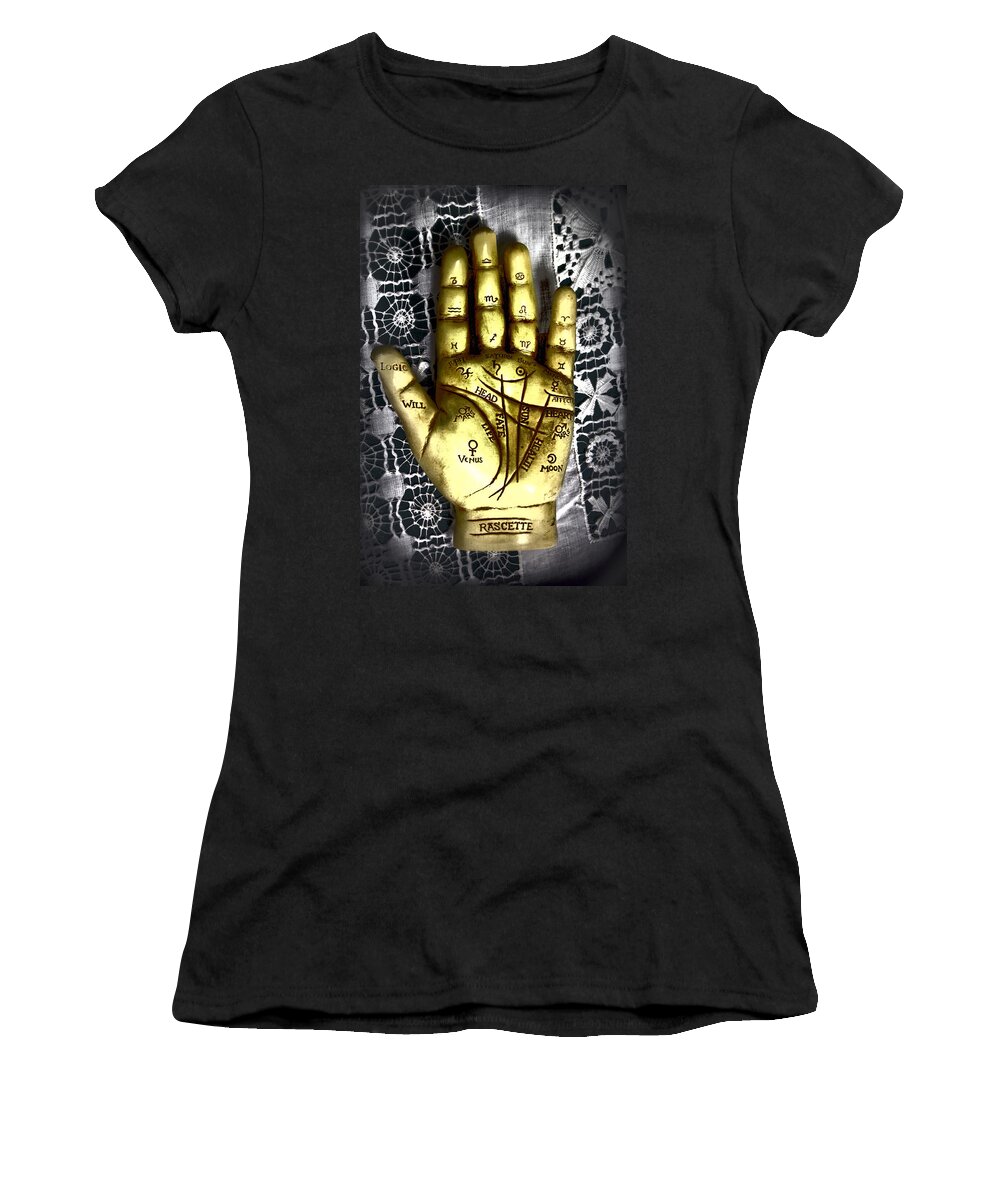 Fortune Women's T-Shirt featuring the photograph Winning Hand by Lynn Sprowl