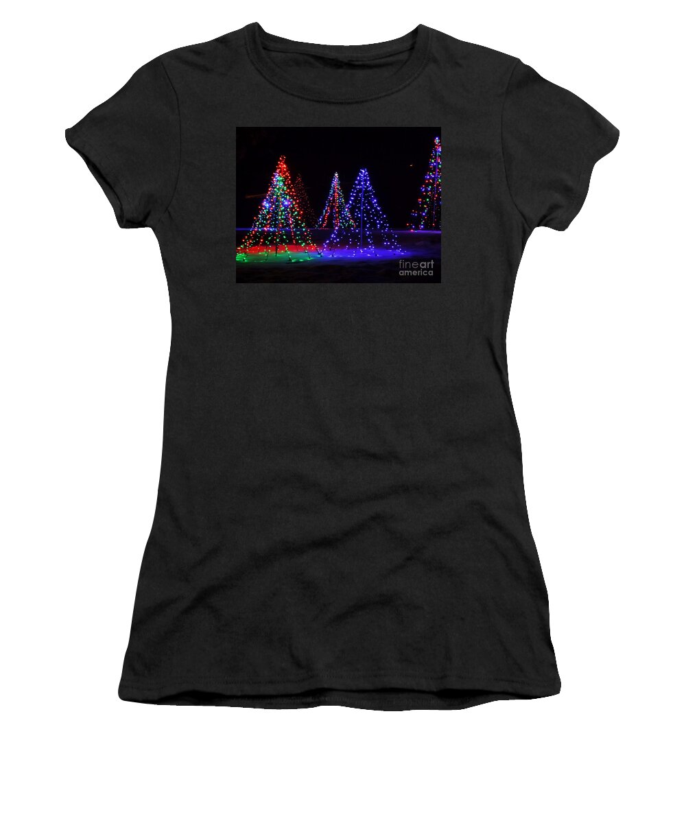 Winter Women's T-Shirt featuring the photograph Winter Wonderland by Robyn King