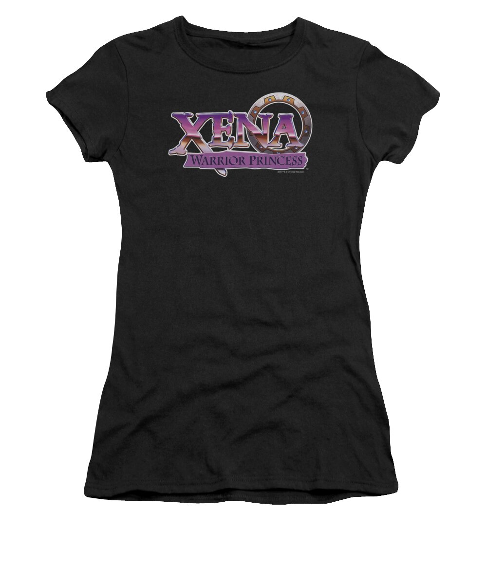 Xena Women's T-Shirt featuring the digital art Xena - Logo by Brand A
