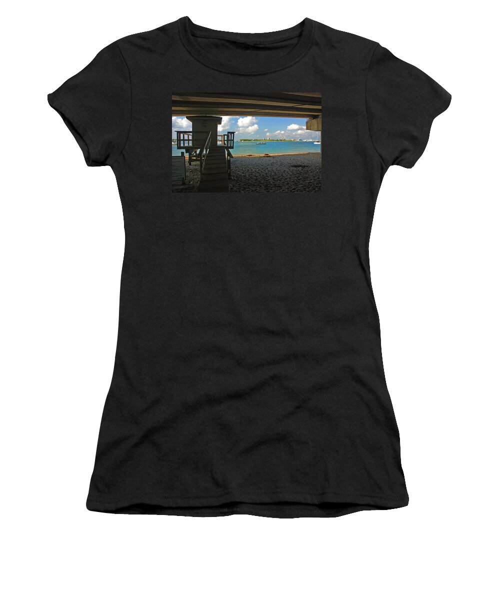 Phil Foster Park Women's T-Shirt featuring the photograph 25- Down Under by Joseph Keane