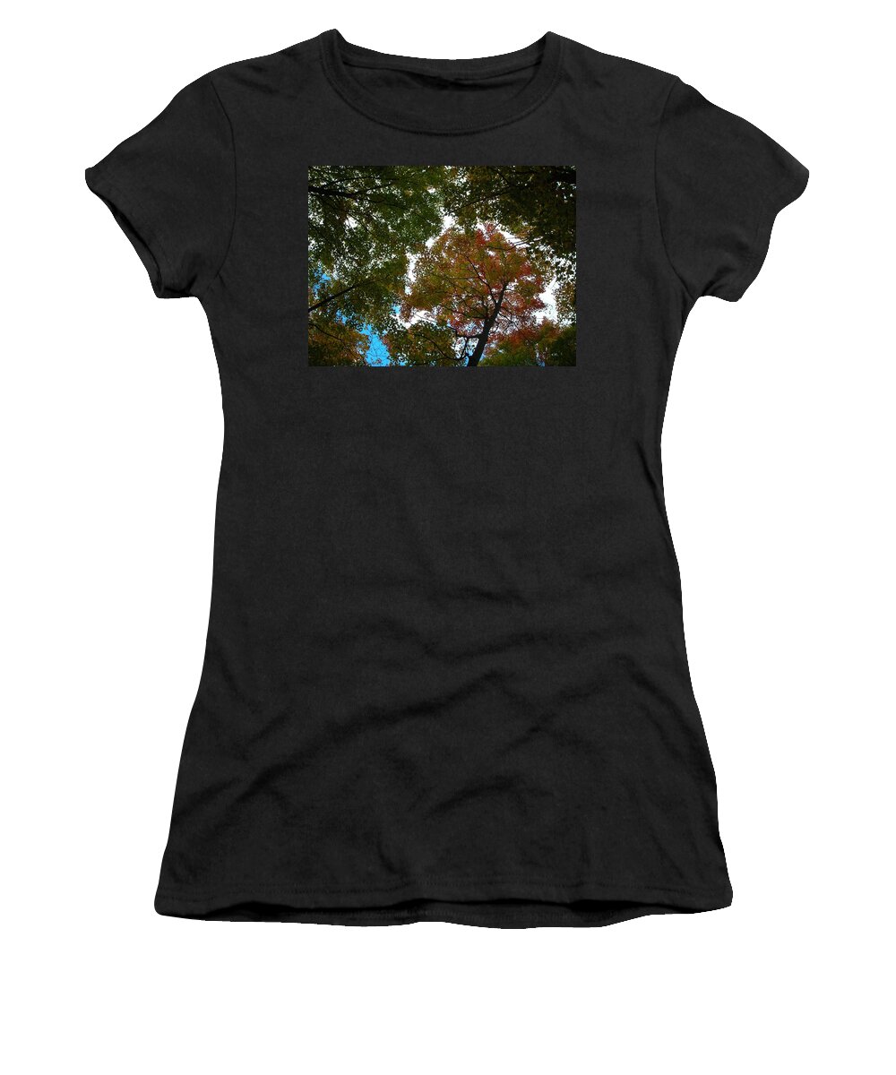 North America Women's T-Shirt featuring the photograph 25. September by Juergen Weiss