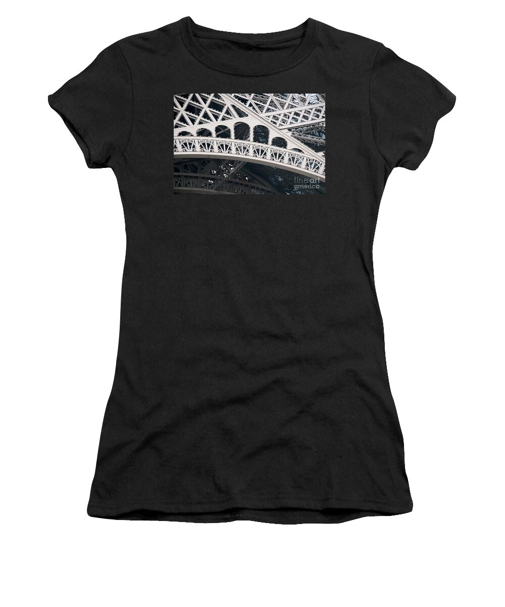 France Paris Women's T-Shirt featuring the digital art Paris #8 by Carol Ailles