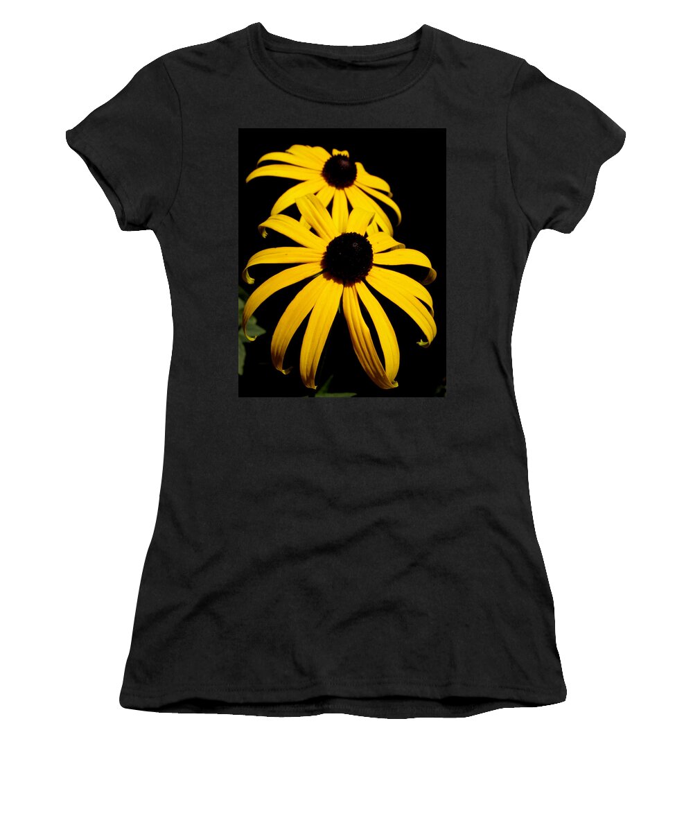 Butterfly Women's T-Shirt featuring the photograph Beauty in yellow by Kim Galluzzo