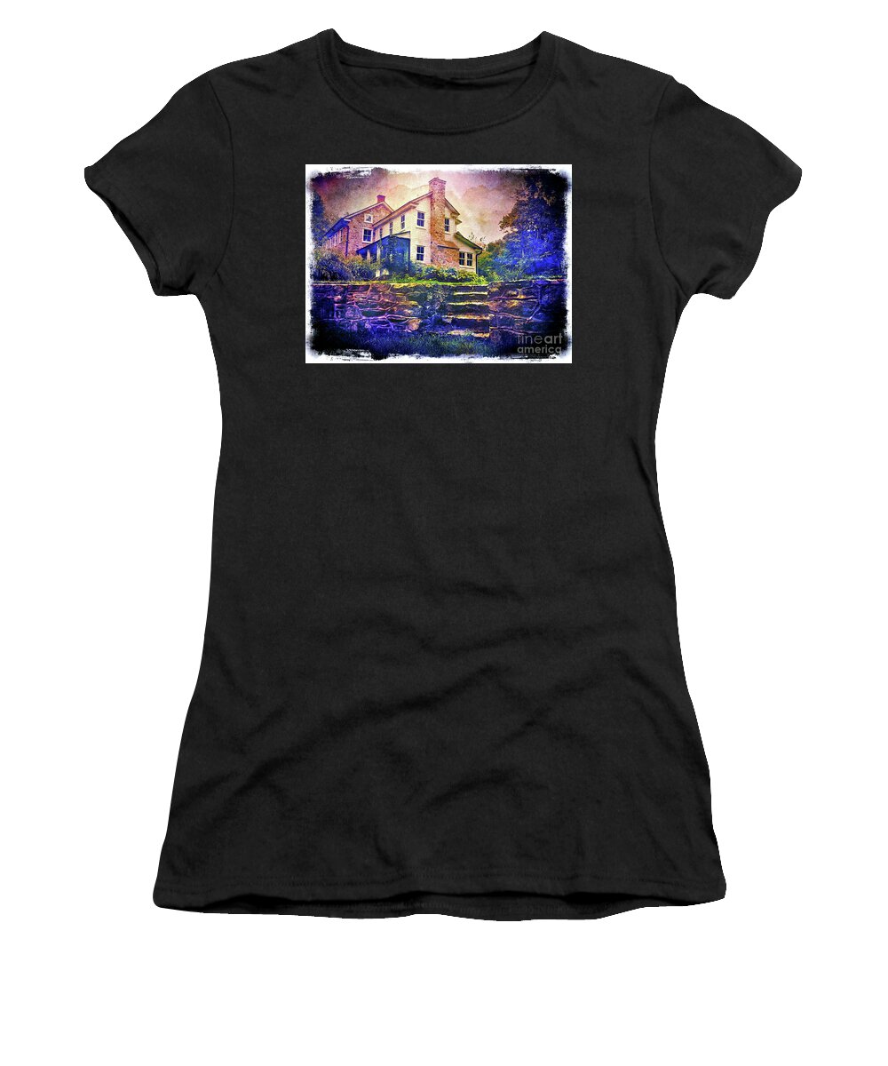 Country Estate Women's T-Shirt featuring the photograph Calm Before The Storm by Kevyn Bashore