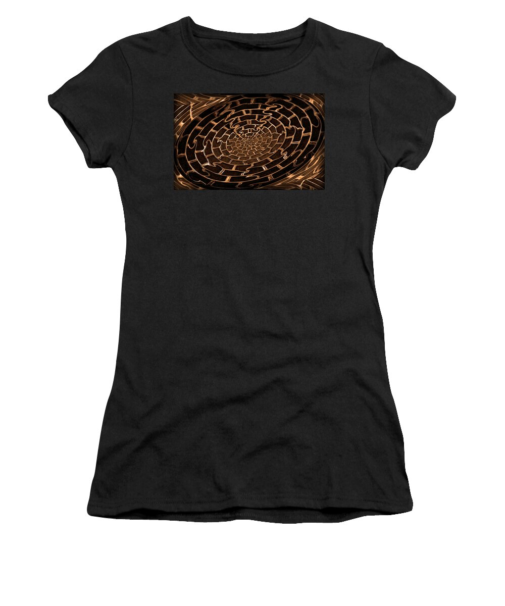 Copper Women's T-Shirt featuring the photograph Complicated Journey by Kristin Elmquist