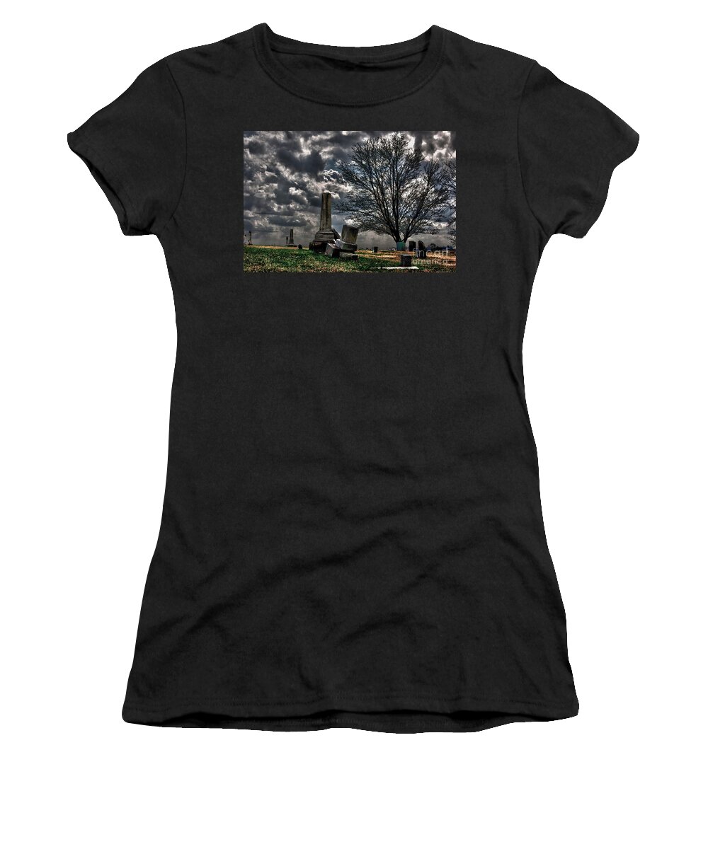Angel Women's T-Shirt featuring the photograph Final Vision by Alan Look