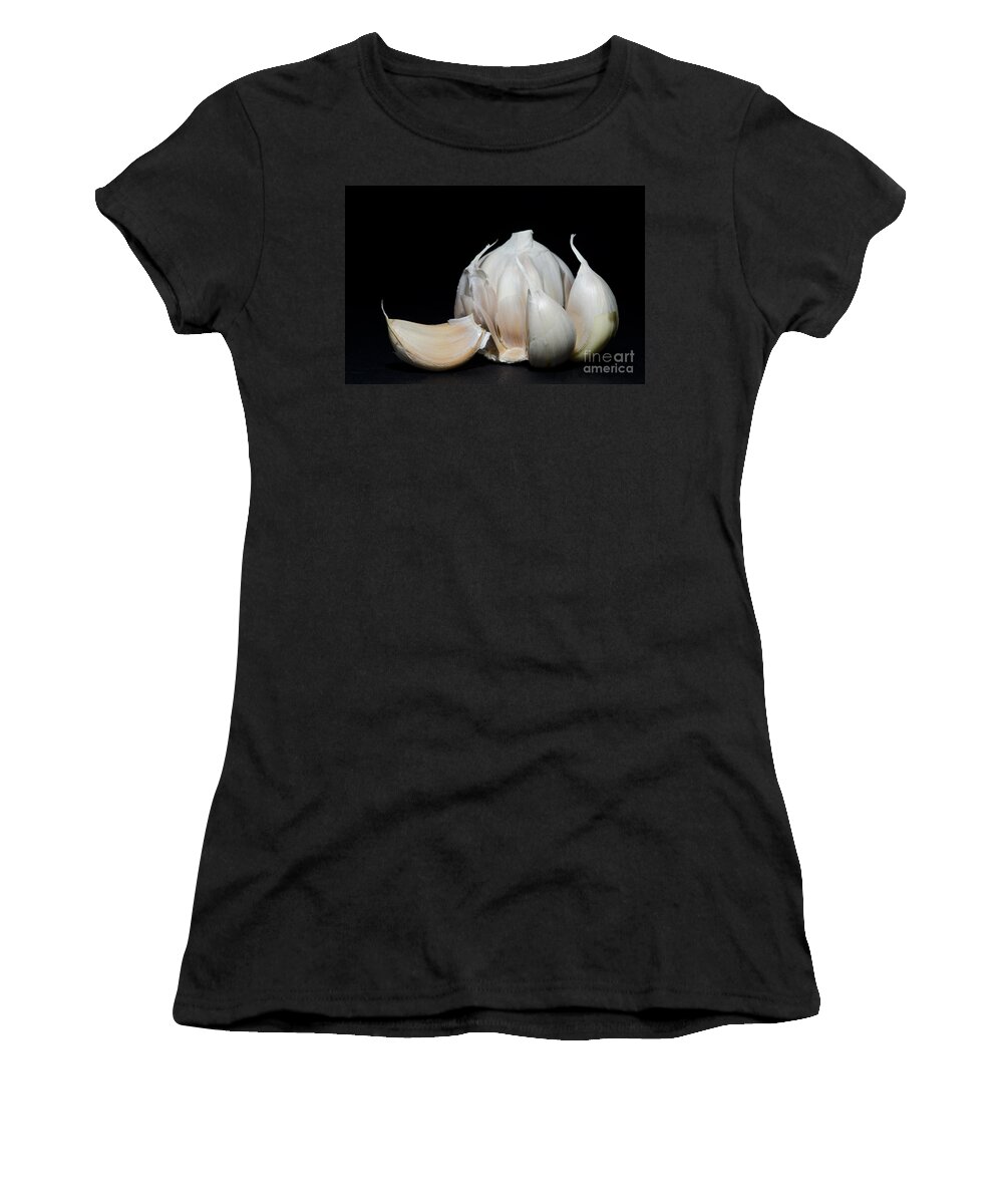 Garlic Women's T-Shirt featuring the photograph Garlic by Mats Silvan