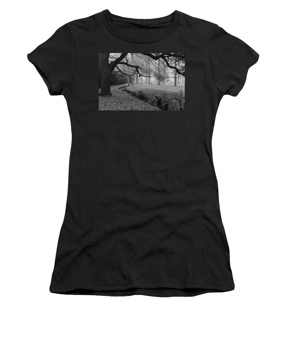 Isabella Plantation Women's T-Shirt featuring the photograph Isabella Plantation by Maj Seda