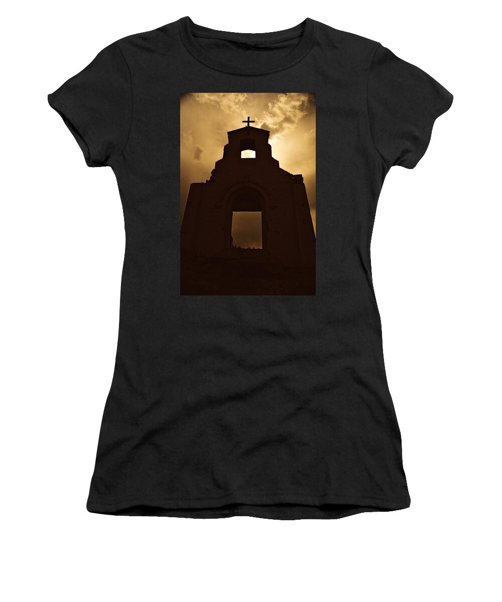 Morley Women's T-Shirt featuring the photograph Mission Of The Sun by Ron Weathers