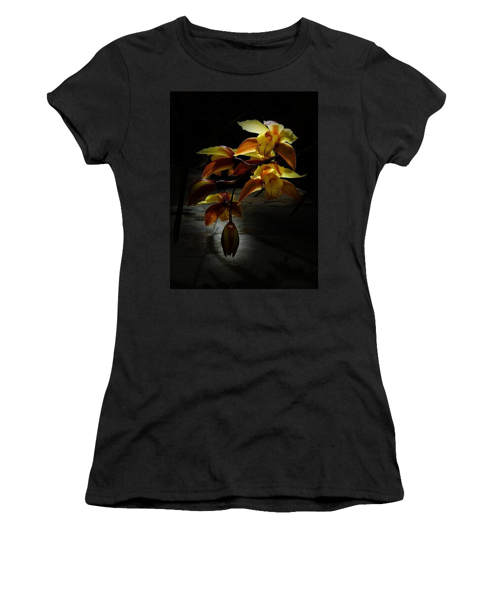 Orchid Women's T-Shirt featuring the photograph My Orchid 2 by Xueling Zou