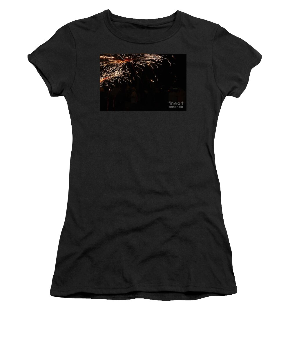 Fuego Women's T-Shirt featuring the photograph Painting by Agusti Pardo Rossello