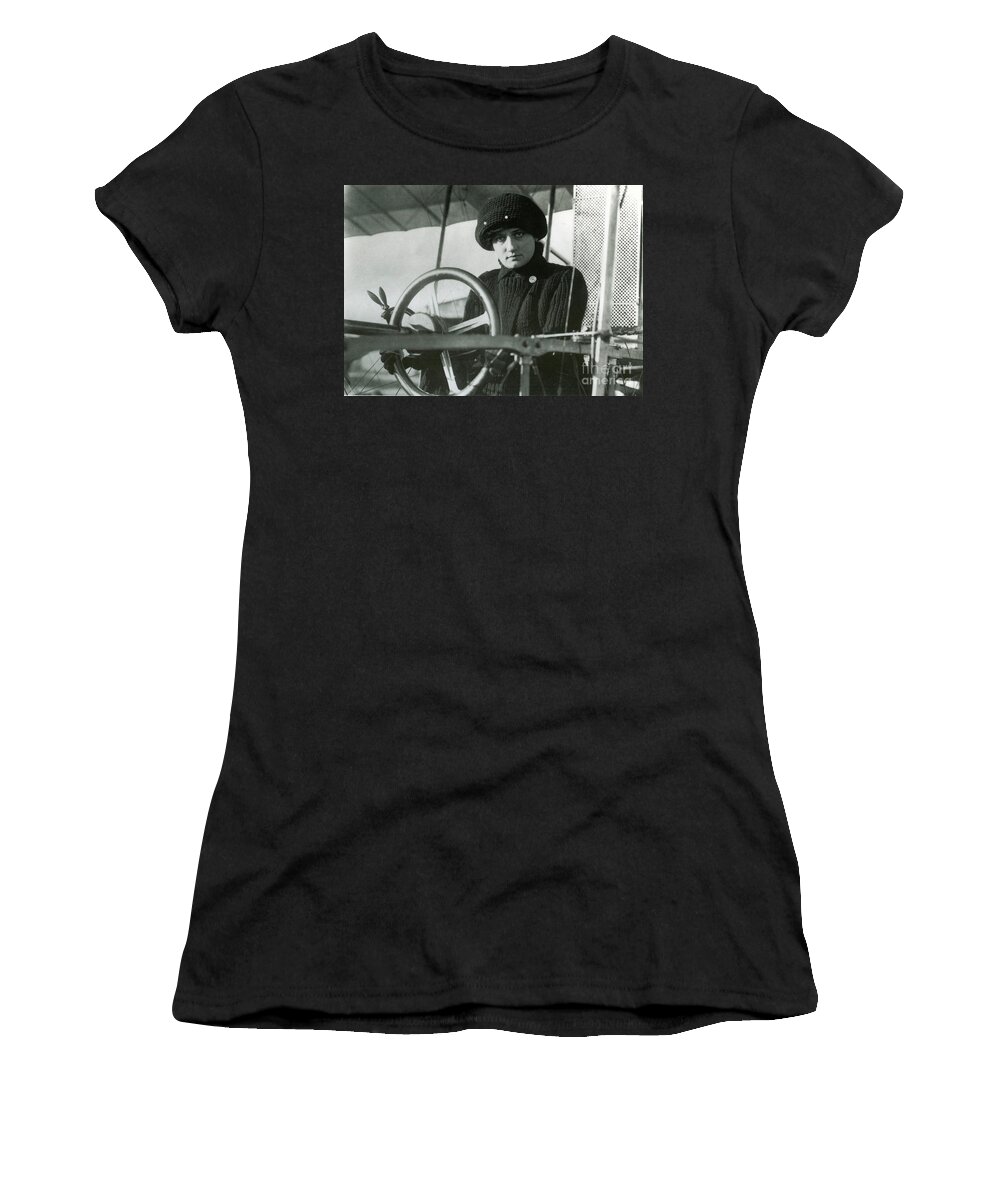 Raymonde De Laroche Women's T-Shirt featuring the photograph Raymonde De Laroche by Science Source
