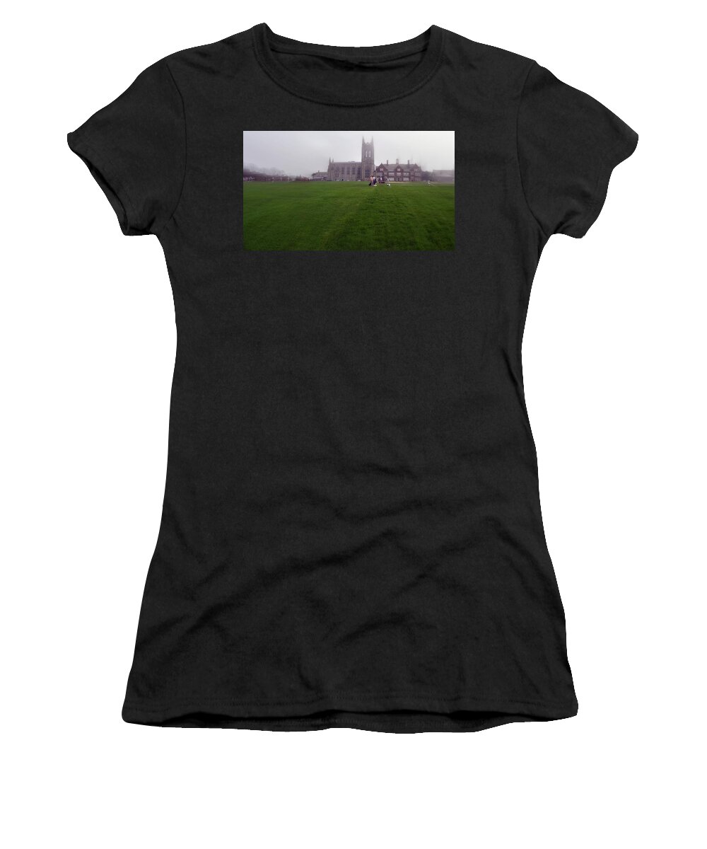 Classic Women's T-Shirt featuring the photograph Saint Georges Church. by Marysue Ryan