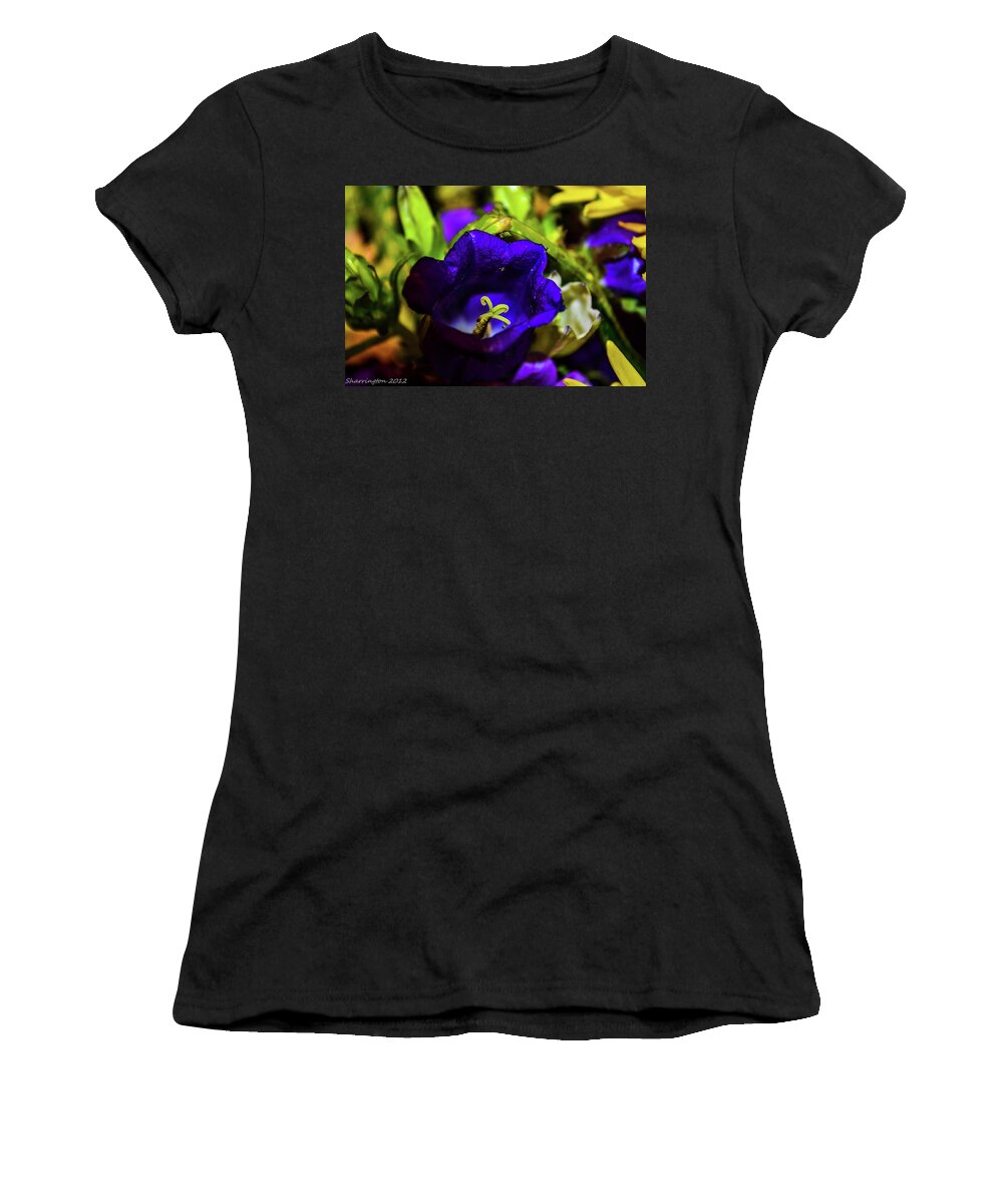 Flowers Women's T-Shirt featuring the photograph Say Ahh by Shannon Harrington