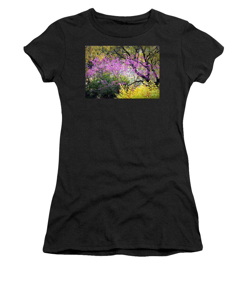 Texas Women's T-Shirt featuring the photograph Spring Trees in San Antonio by Carol Groenen