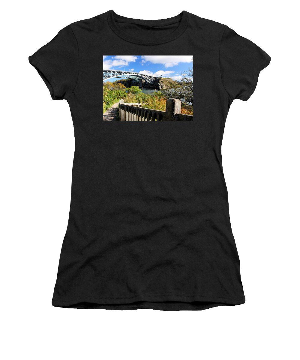 Saint John Women's T-Shirt featuring the photograph Saint John New Brunswick #3 by Kristin Elmquist