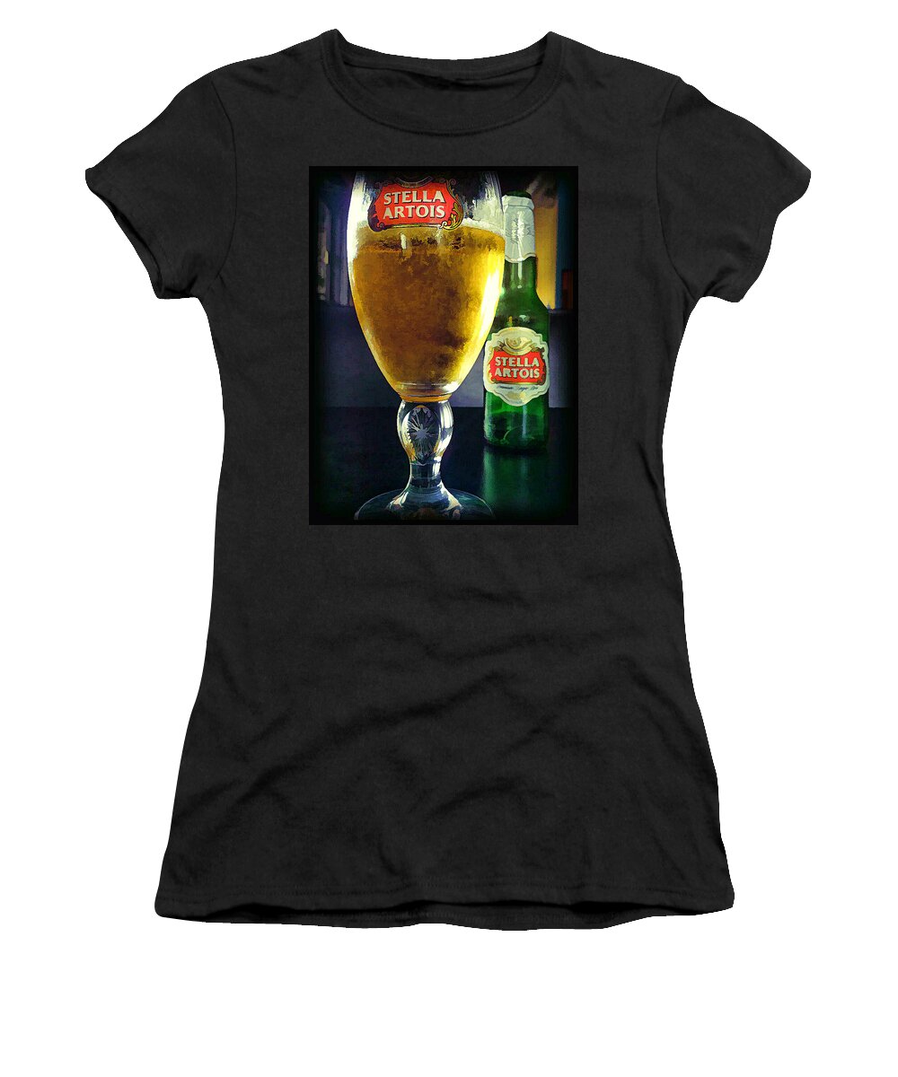 Stella Women's T-Shirt featuring the painting Stella by Steven Richardson