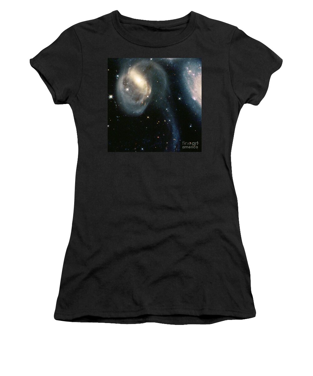 Astronomy Women's T-Shirt featuring the photograph Stephans Quintet by Nasa