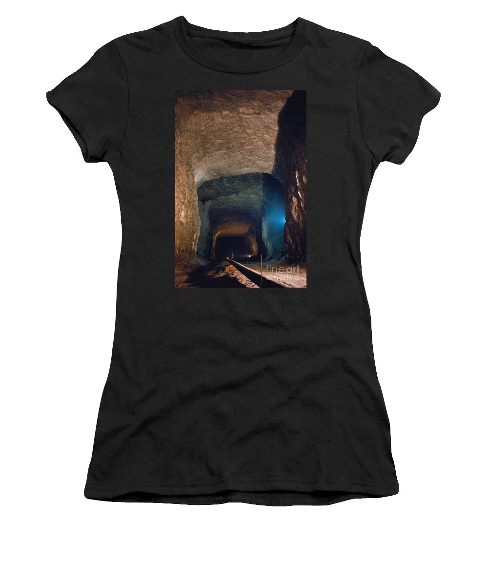 Cave Women's T-Shirt featuring the photograph Strategic Petroleum Reserve Site by Science Source