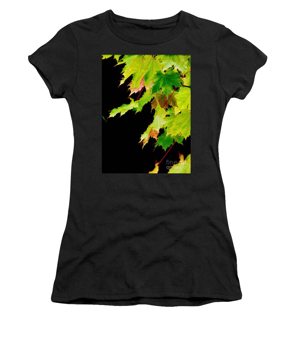 Maple Women's T-Shirt featuring the photograph The Beginning Of Change by Rory Siegel