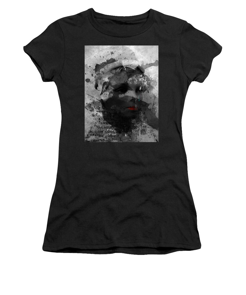 Tears Women's T-Shirt featuring the photograph Those Salty Drops by J C