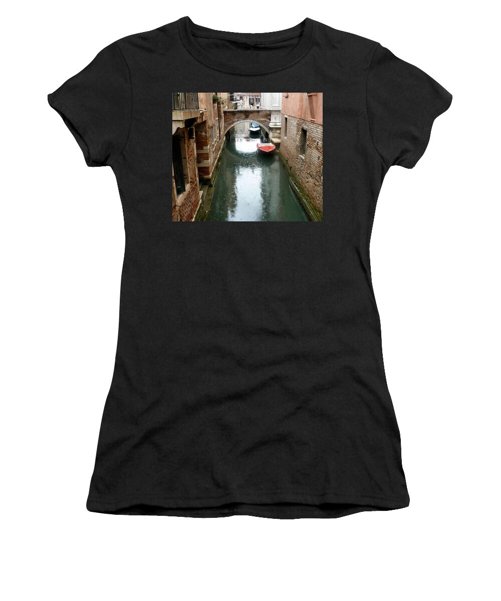 Venice Women's T-Shirt featuring the photograph Venice - 3 by Ely Arsha