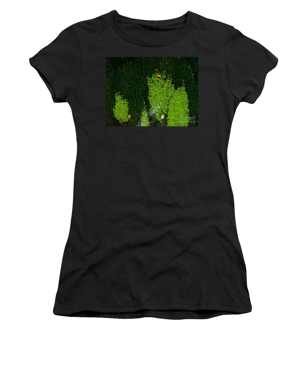 Water Photographs Women's T-Shirt featuring the photograph Water Contrasts by Greg Jones