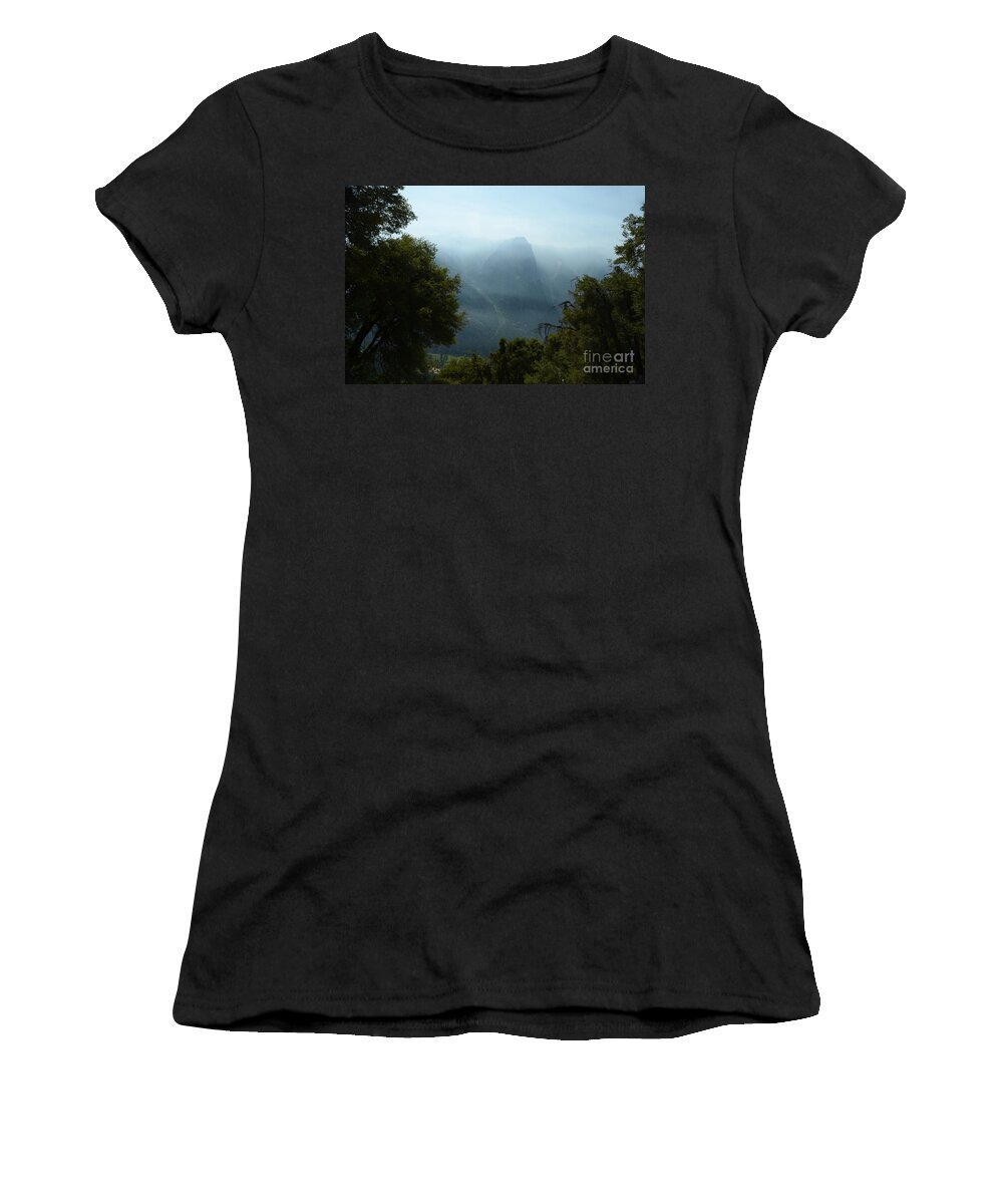 Yosemite National Park Women's T-Shirt featuring the photograph Yosemite Falls Hike by Cassie Marie Photography