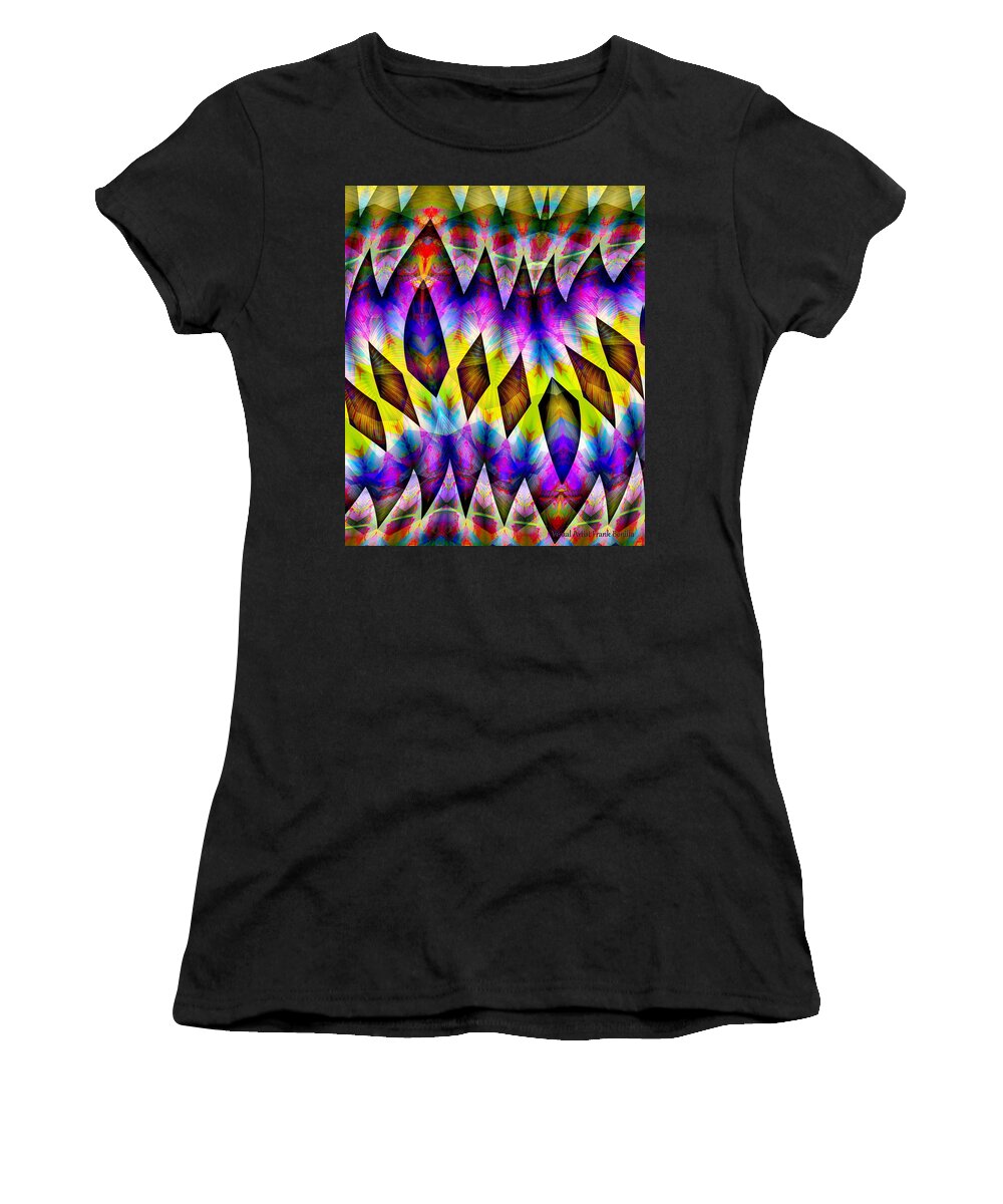 Art Women's T-Shirt featuring the digital art #030420163 #030420163 by Frank Bonilla
