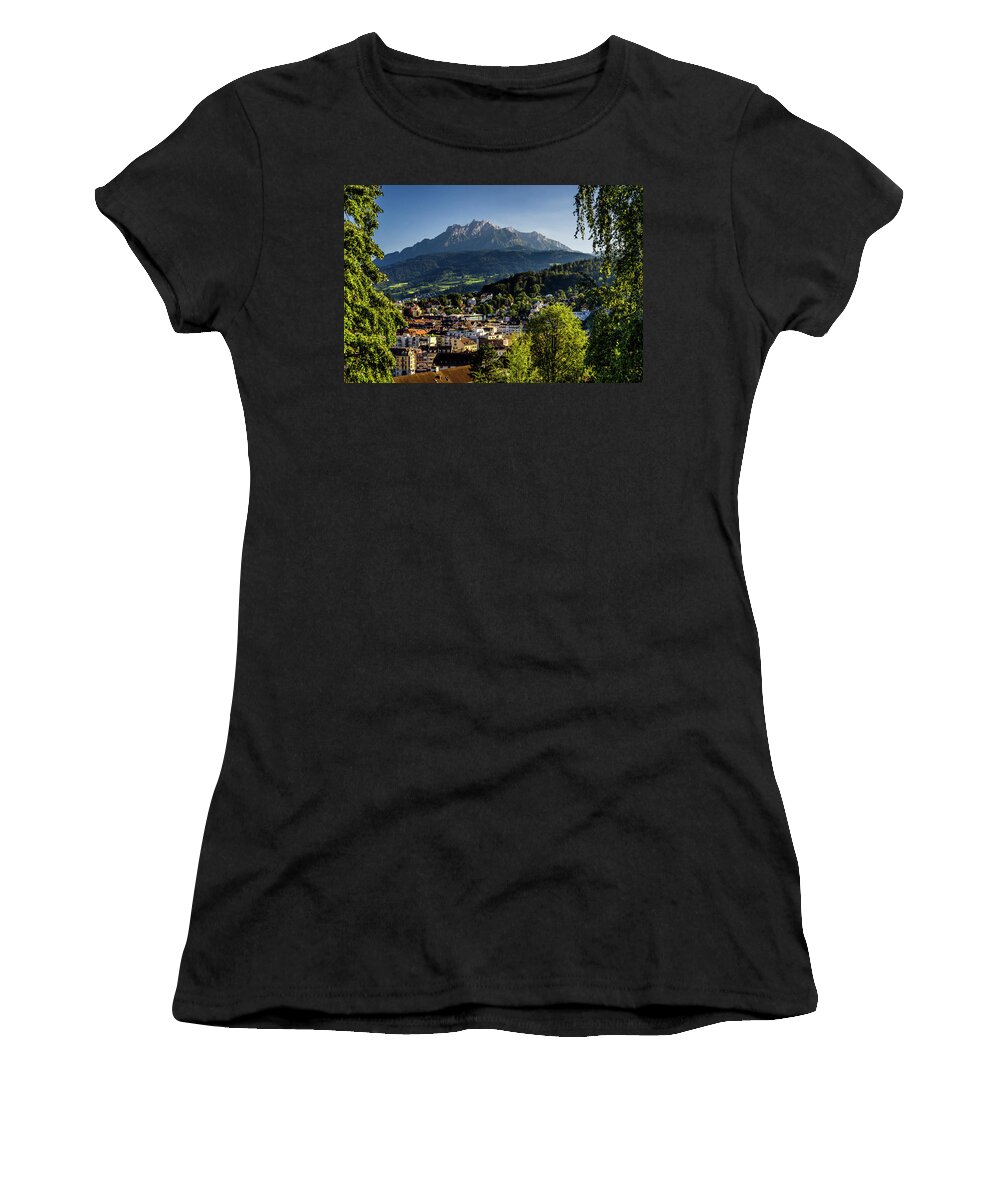 Basel Women's T-Shirt featuring the photograph Basel, Switzerland #1 by Pablo Lopez