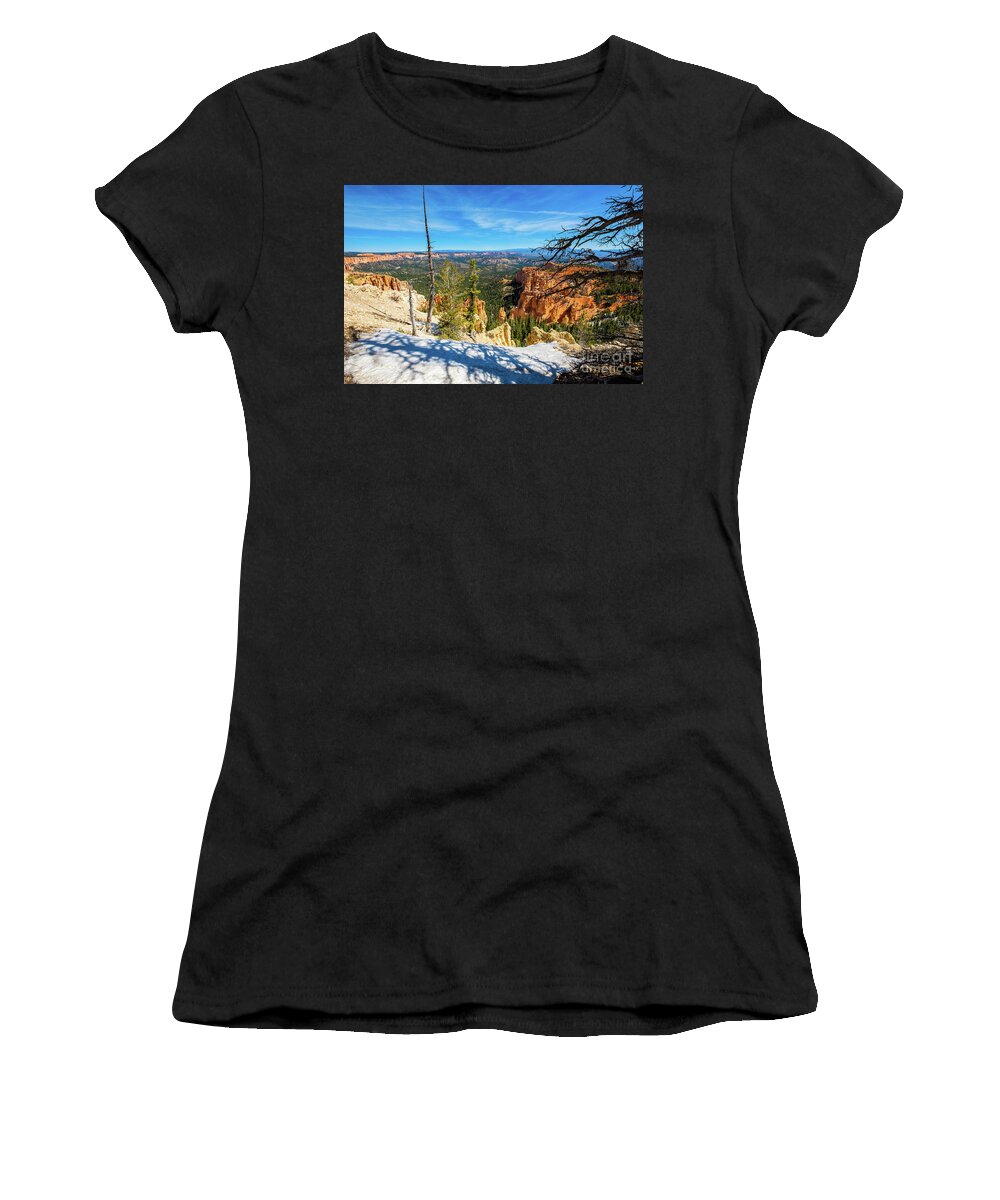 Bryce Canyon Women's T-Shirt featuring the photograph Bryce Canyon Utah #1 by Raul Rodriguez