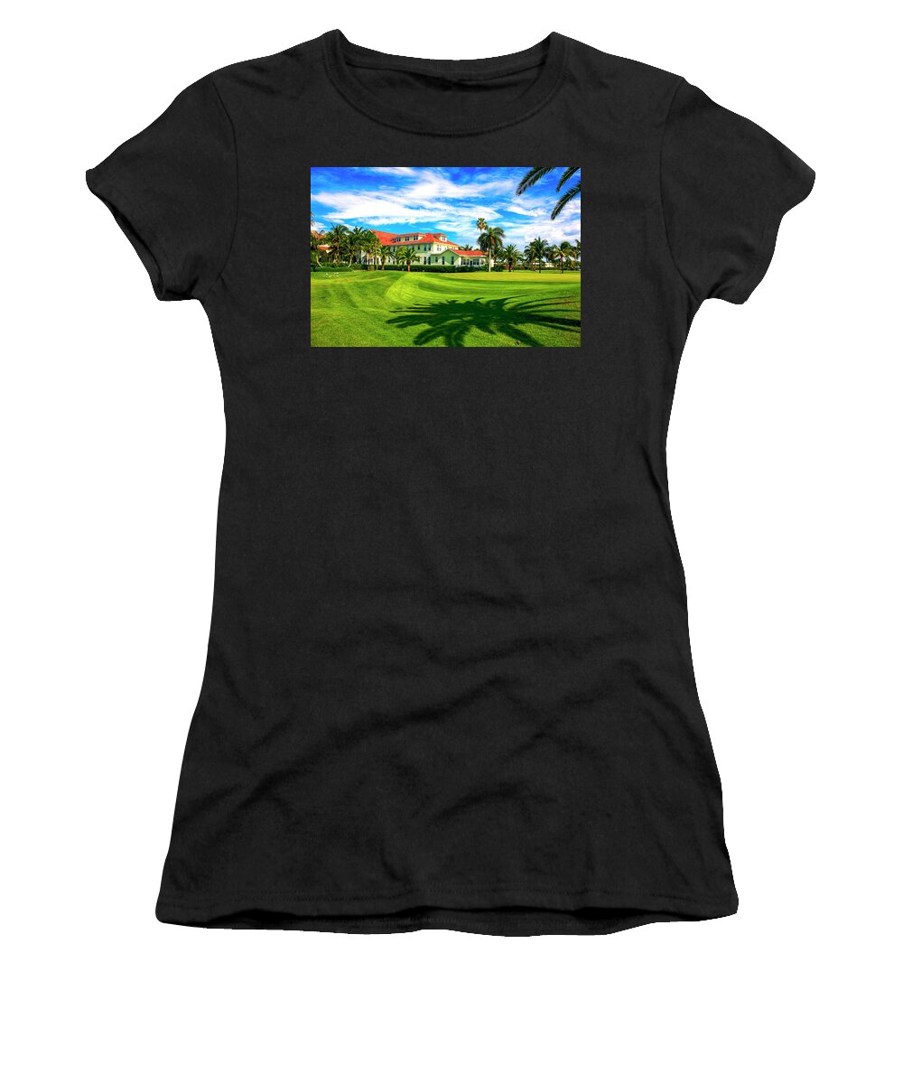 Gasparilla Inn Women's T-Shirt featuring the photograph Gasparilla Inn, Boca Grande FL #1 by Chris Smith