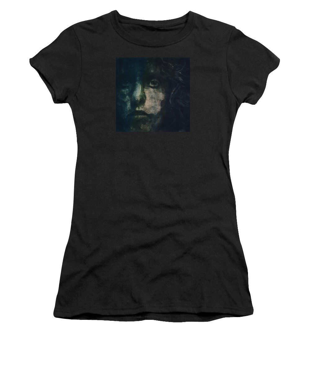 The Who Women's T-Shirt featuring the painting I Can See For Miles by Paul Lovering