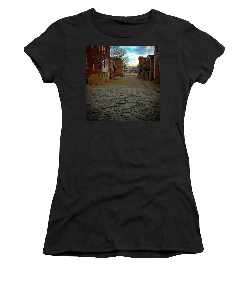 Downtown Women's T-Shirt featuring the photograph DNB by Kate Arsenault 